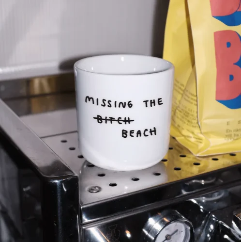 Becher YAHYA Studio “Missing the Beach” | Sommerlich | Für deinen täglichen Urlaubs-Vibe