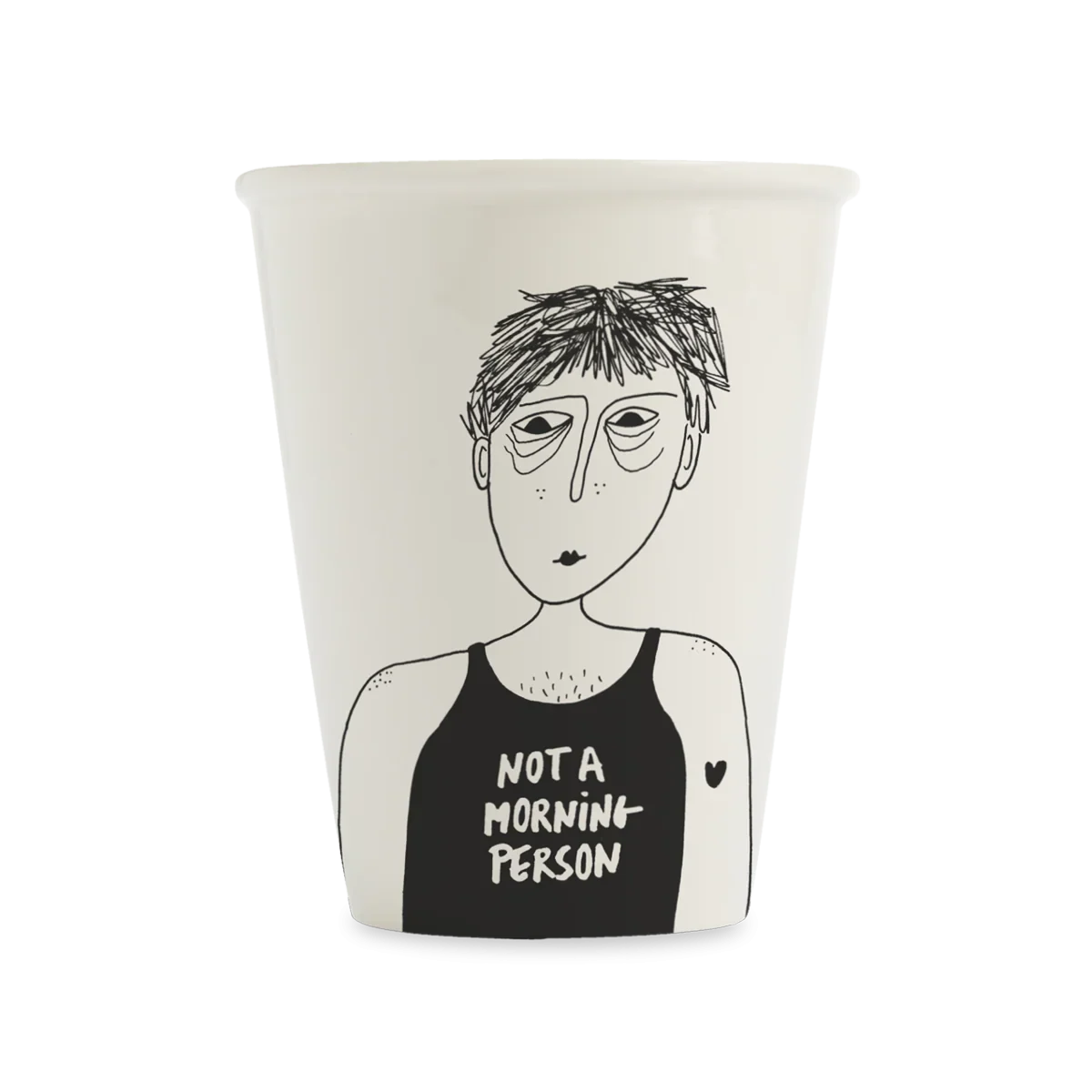 Design Mug “Not a Morning Person” | Statement für Morgenmuffel | helen b
