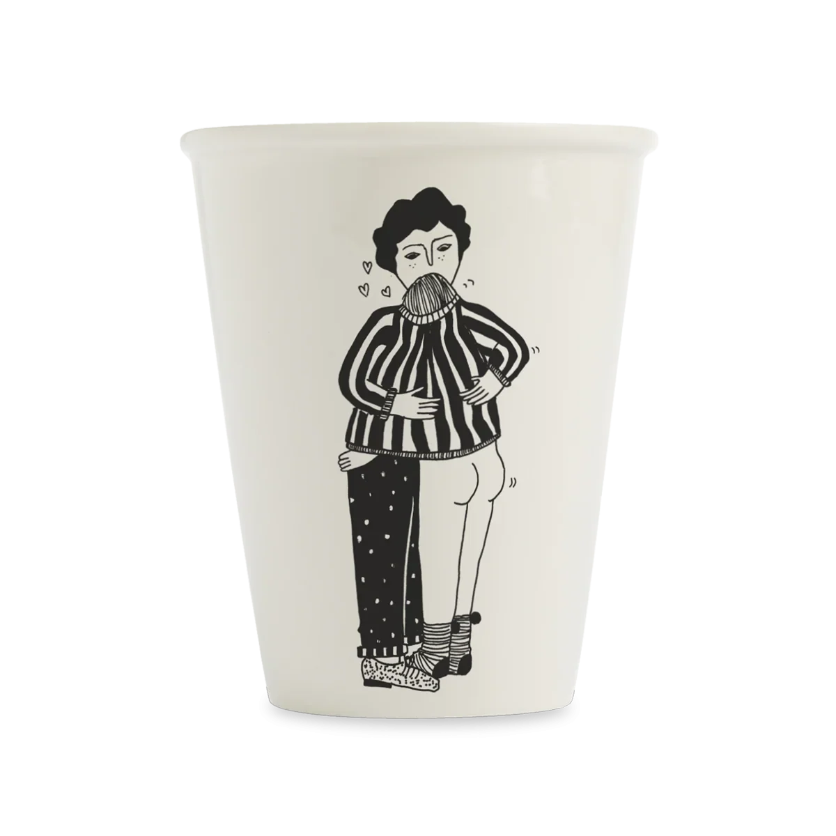 Design Mug “Sweater Hug” | Wärmende Umarmung in Keramik | helen b