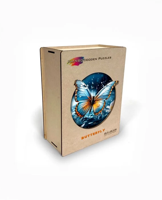 Eureka RainboWooden Puzzle Butterfly/Schmetterling - 200 Teile