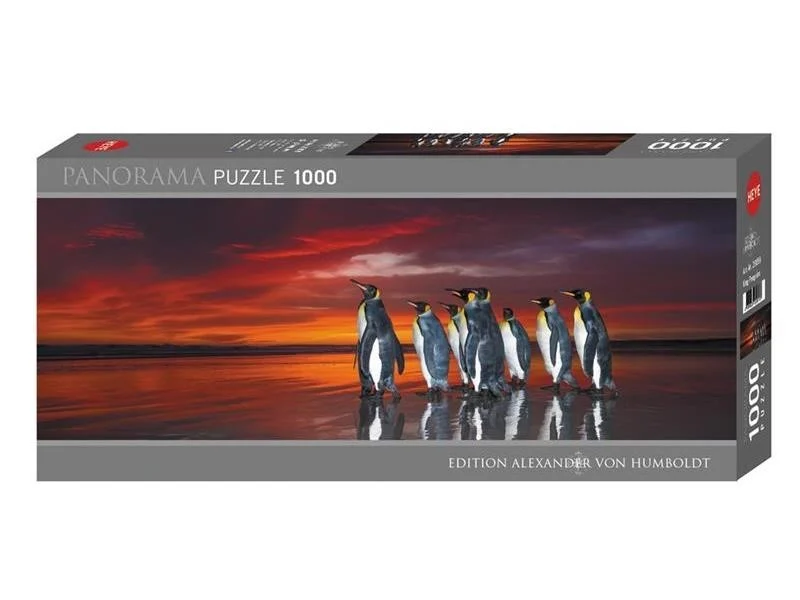 Heye - King Penguins Panorama 1000 Teile