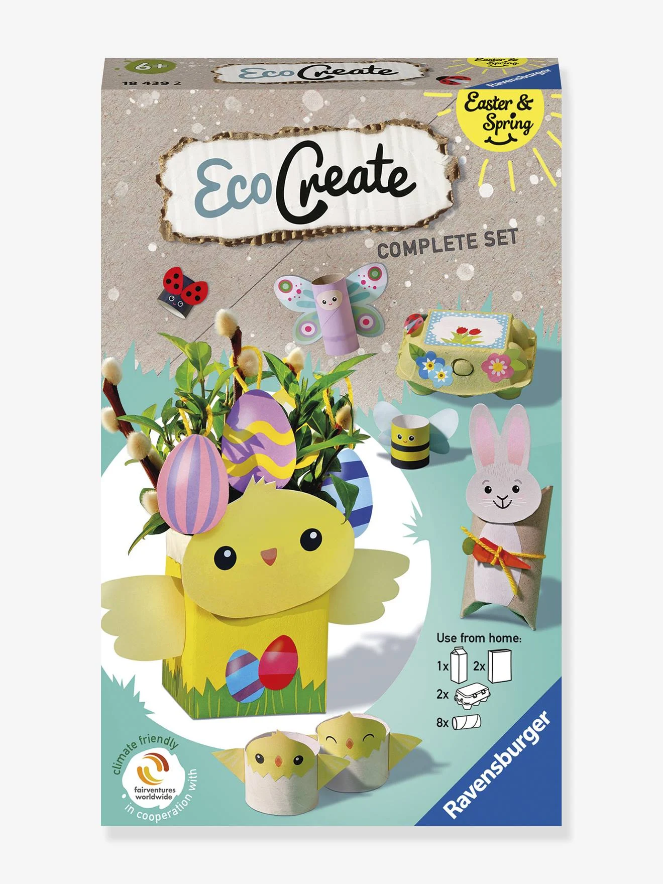 Kinder EcoCreate Frühling und Ostern Ravensburger - mehrfarbig