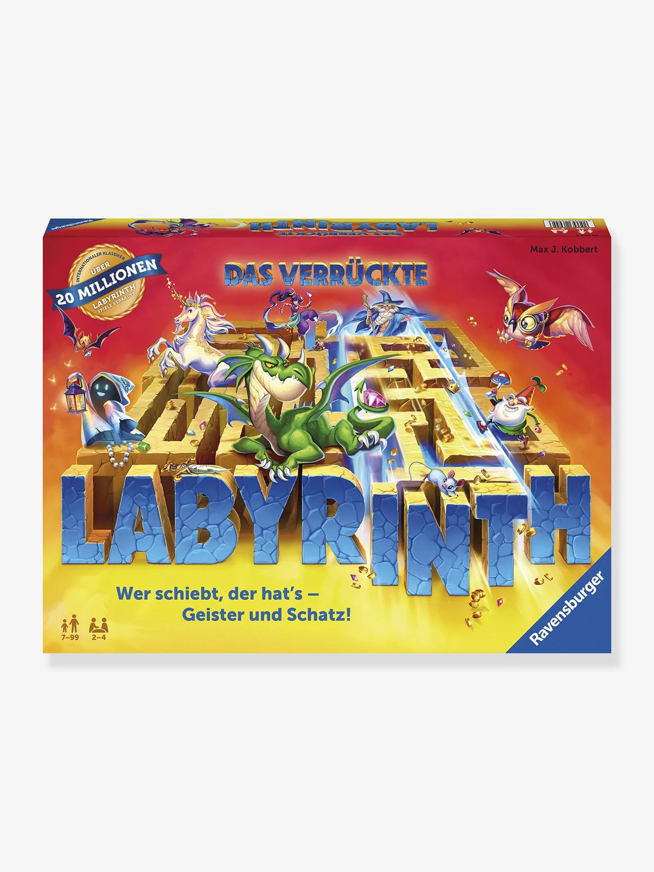 Kinder Gesellschaftsspiel Das verrückte Labyrinth Ravensburger - mehrfarbig
