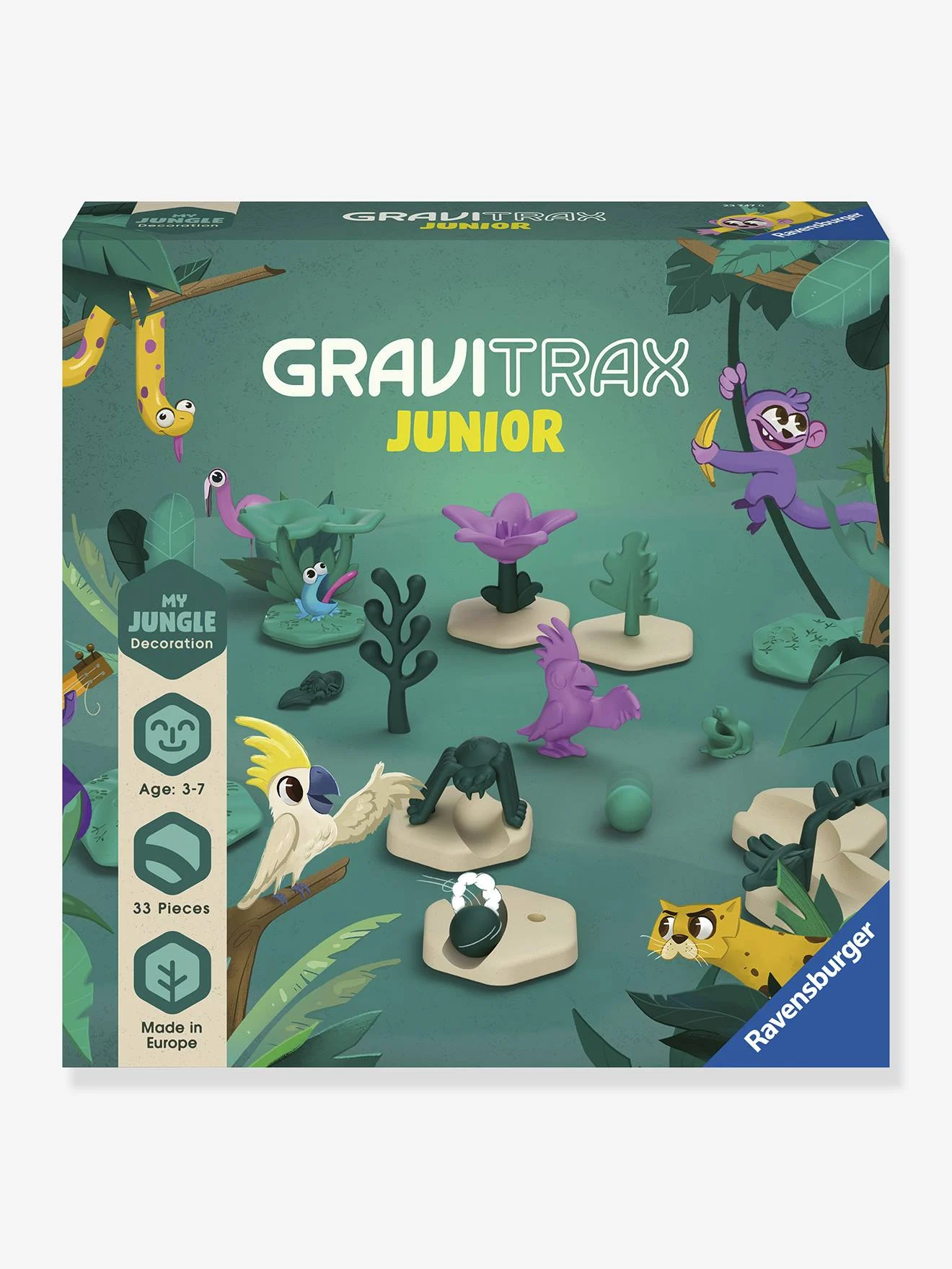 Kinder GraviTrax Junior Extension Jungle Ravensburger - mehrfarbig