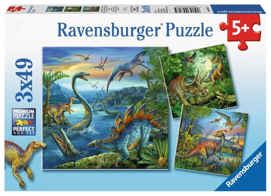 Ravensburger Puzzle 09317 Faszination Dinosaurier