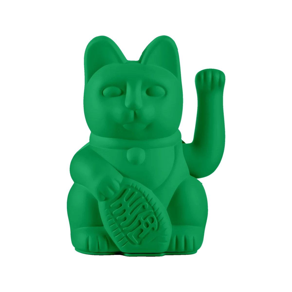Winkekatze Donkey “Lucky Cat Vivid Green” | Glückskatze in Grün