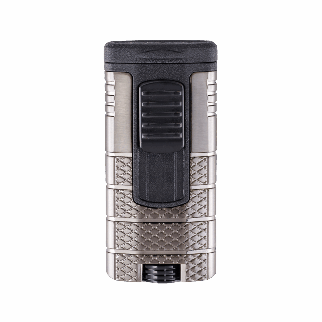 Xikar Feuerzeug XI-553GMBK Tactical Triple Gunmetal Schwarz